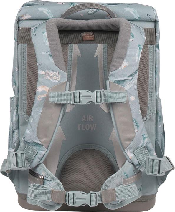 Image du produit School-Mood Kit cartable Rebel Air+ 8 pièces (25 l)