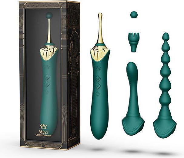 Productafbeelding Zalo Bess 2 Clitoris Massager Turquoise Groen