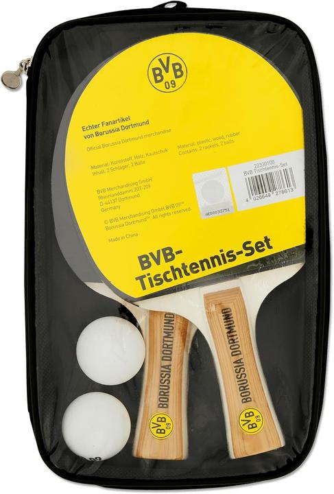 Actual product image Borussia Dortmund Table tennis set