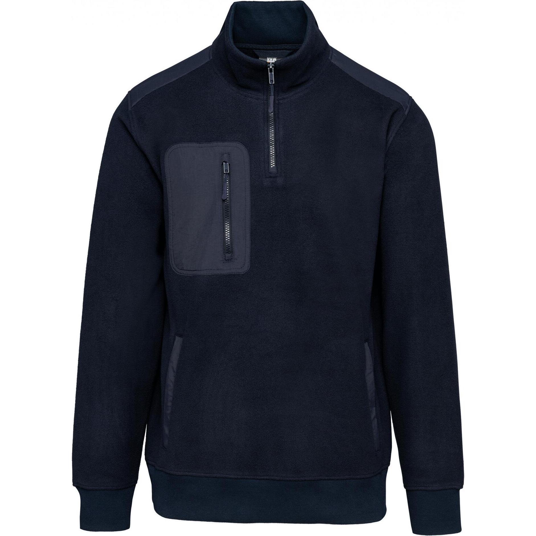 Kariban, Arbeitsjacke, Umweltfreundliches Fleece mit Reissverschlusskragen (3XL)