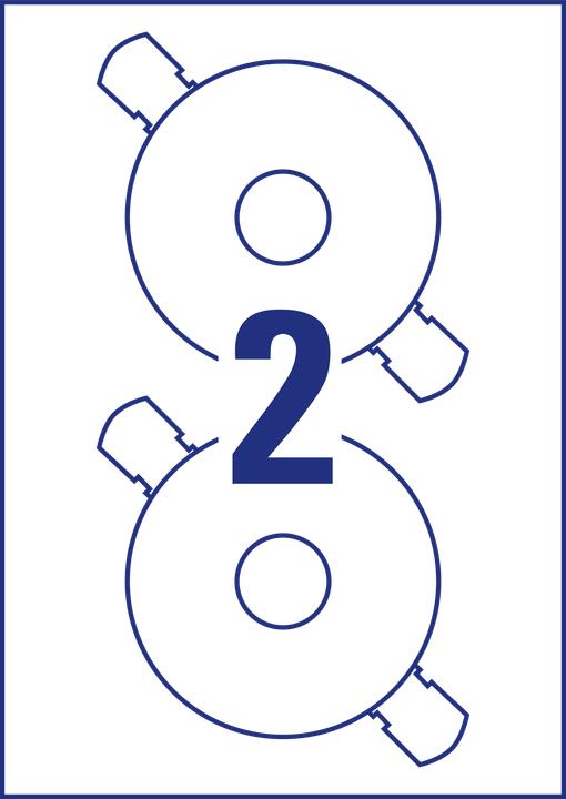 Produktbild Avery CD-Etiketten