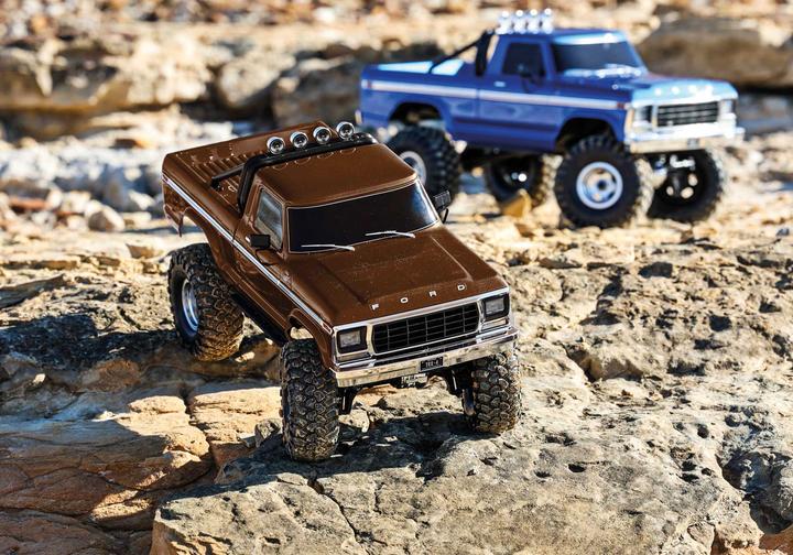 Actual product image Traxxas TRX-4 79 Ford F150 High-Trail Electric Brushed Crawler 4WD 1:10 RTR Brown (RTR Ready-to-Run)