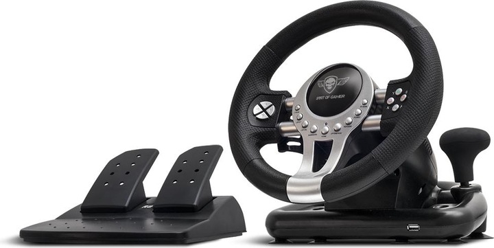 Actual product image Spirit Of Gamer Race Wheel Pro 2 (Xbox Series X, Xbox One S, Xbox Series S, PS3, PC, PS4, Xbox One X)