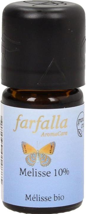 Actual product image Farfalla Melisse 10% Ätherisches Öl Grand Cru kbA