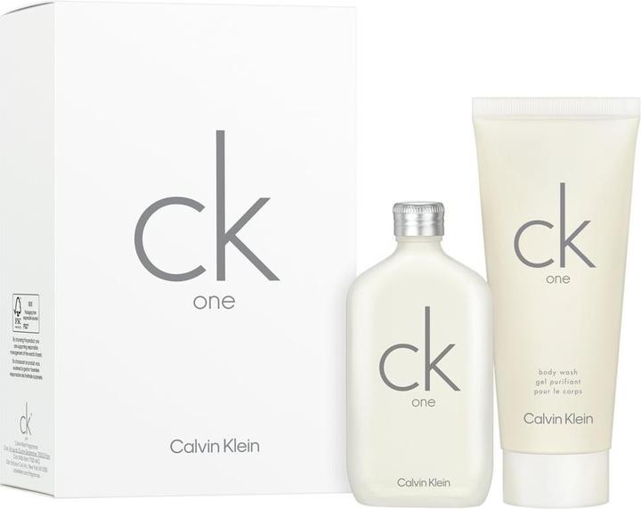 Actual product image Calvin Klein CK One Christmas 2024 Eau de Toilette 50 / Shower Gel 100 (Fragrance set)