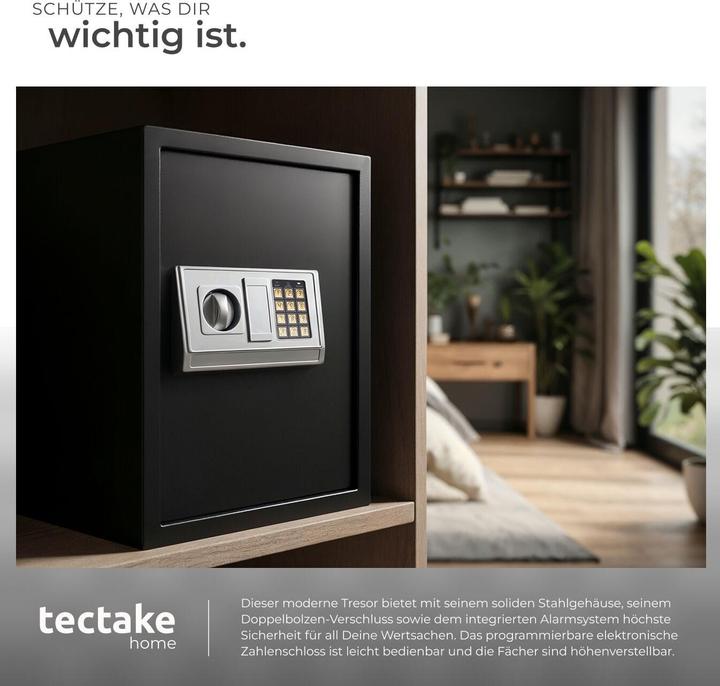 Produktbild tectake Safe Tresor (49.90 l)