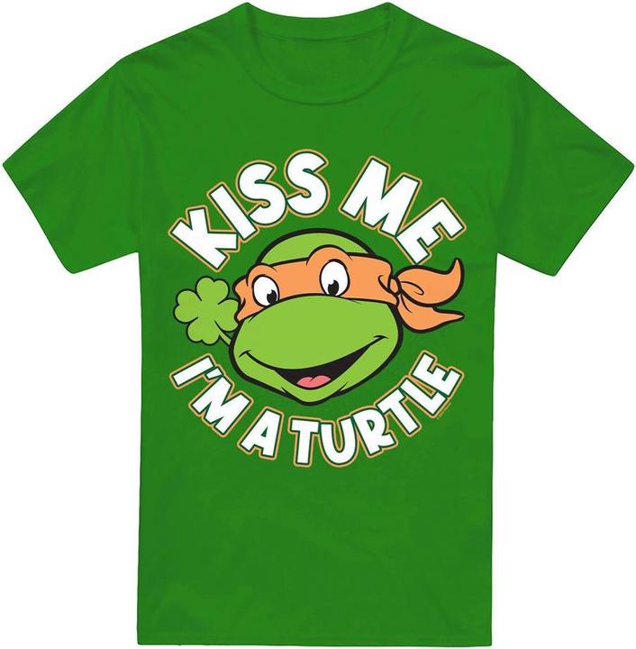 Produktbild Teenage Mutant NT Kiss Me TShirt St PatricksTag (L)