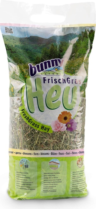 Produktbild Bunny Heu mit Blüten (0.50 kg, 1 x)