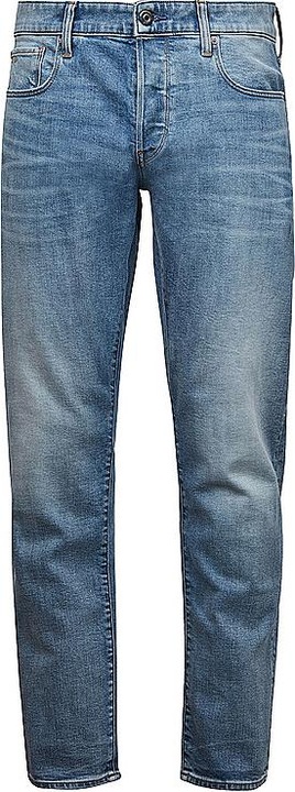 Produktbild G-Star 3301 Straight Tapered Jeans Elto Stretch indigo aged (W29/L32, W31/L32, W30/L32, W34/L34, W36/L32, W34/L32, W33/L32, W36/L34, W32/L34, W33/L34, W32/L32)