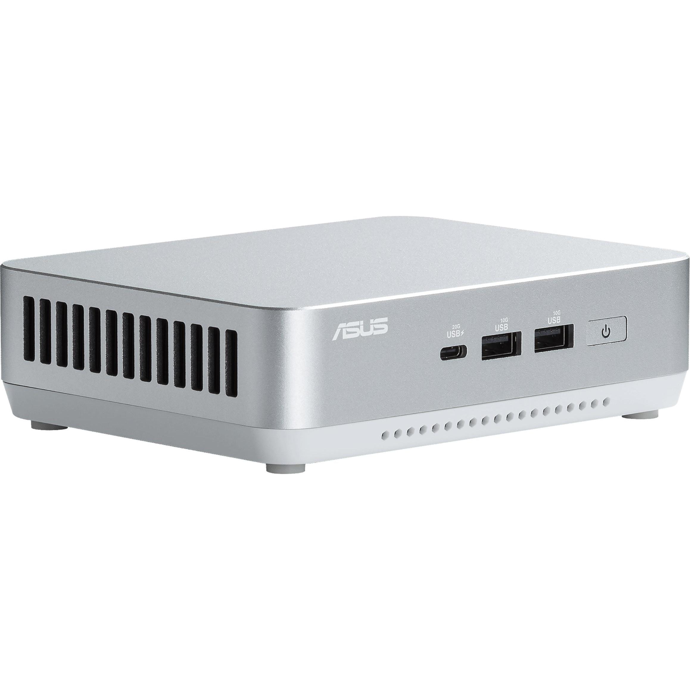 ASUS NUC 14 Pro+ (1000 GB, 32 GB, Intel Core Ultra 7 155H, Intel Arc Graphics), PC, Silber