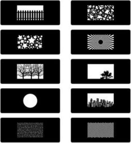 Actual product image Spiffy Light Blaster Creative Kit - Pro 1 Gobo Pro 1 Gobo Kit