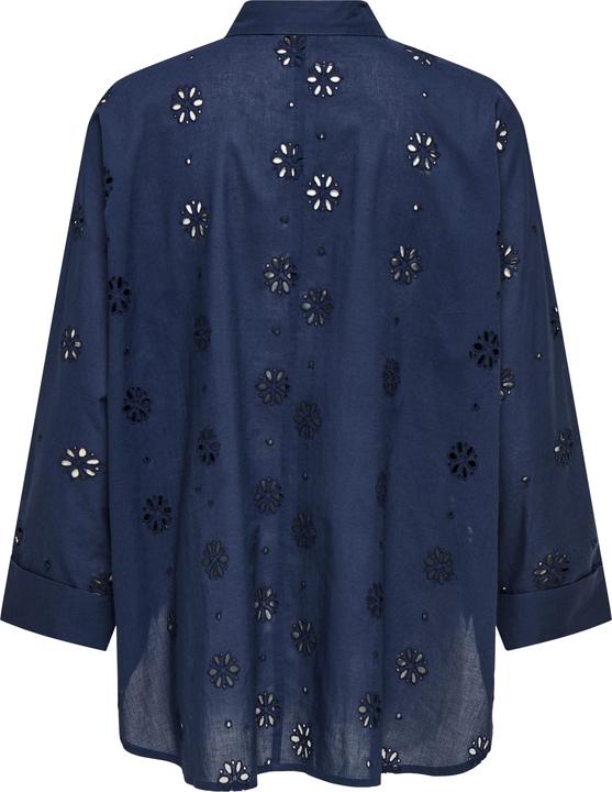 Produktbild Only Onlnew Lina Grace Ls Brod Angl Shirt Wvn (L)