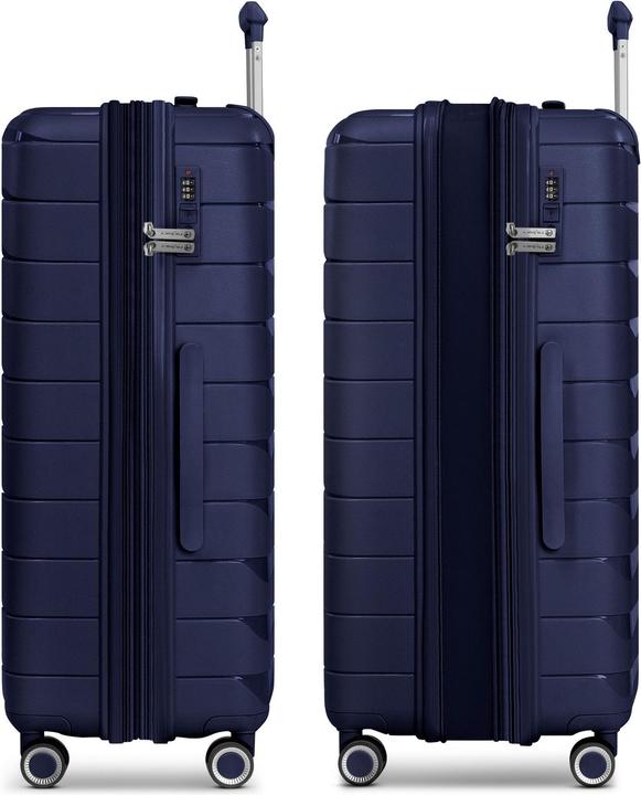 Actual product image Franky London 4-wheel trolley L 74 cm with expansion fold (91 l)