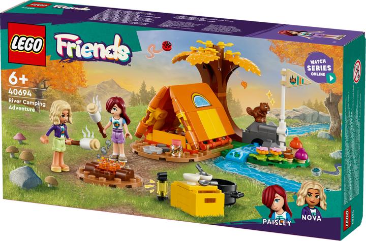 Image du produit LEGO Aventure en camping au bord de la rivière (40694, LEGO Friends)