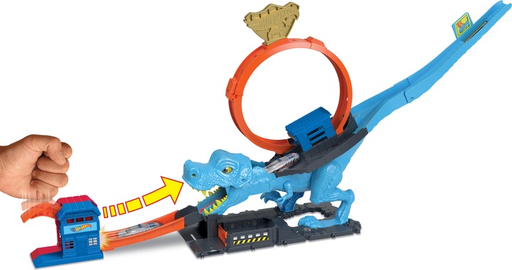 Productafbeelding Hot Wheels HW City T-Rex Chomp Down TVD