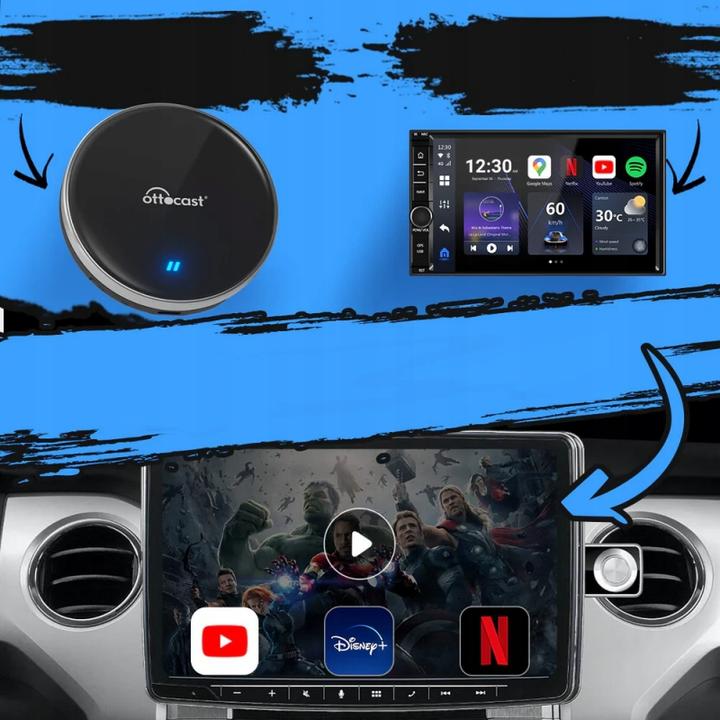 Immagine prodotto Ottocast OttoAibox P3 CarPlay AI box