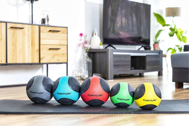 Image du produit Tunturi PVC Medizin Ball (2 kg, 190 mm)