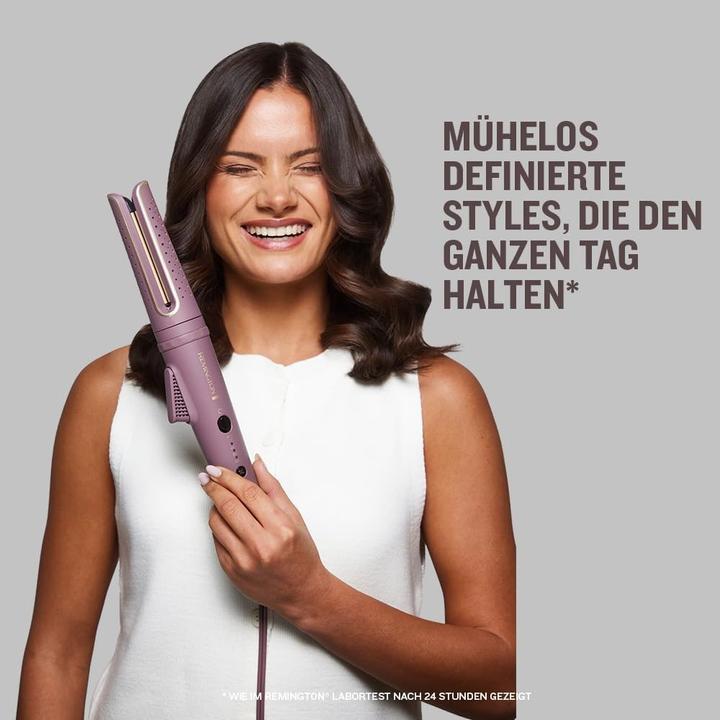 Actual product image Remington Ionic rotating curling iron with ceramic coating, digital temperature control, automatic shut-off