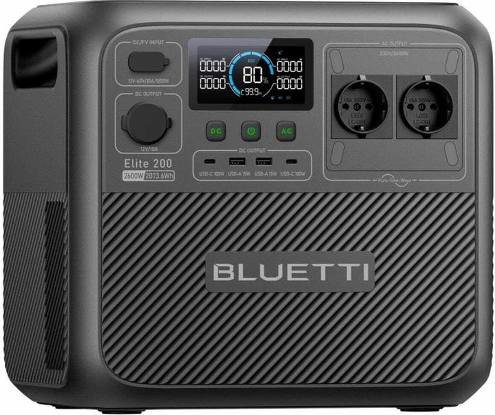 Actual product image Bluetti Power Station Elite 200 V2 (2073.60 Wh, 28.11 kg)