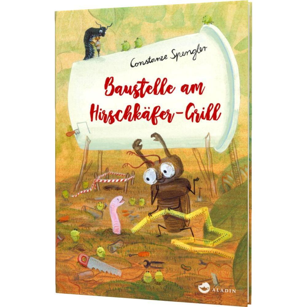 Baustelle am Hirschkäfer-Grill, Kinderbücher von Constanze Spengler