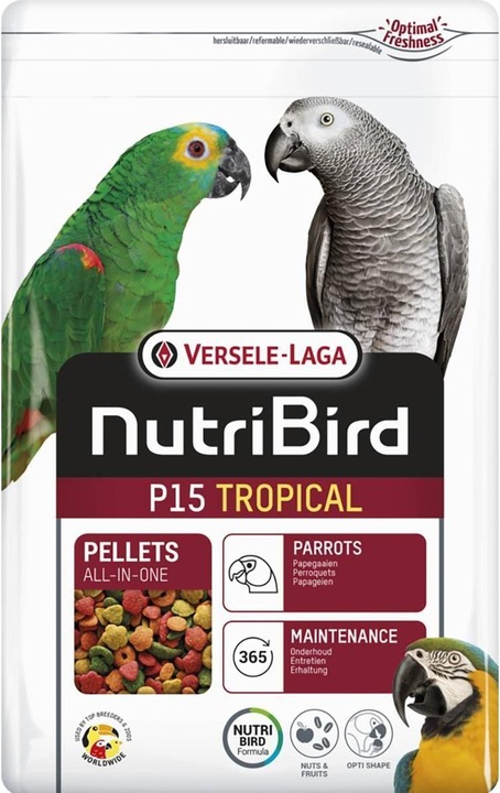 Produktbild Versele Laga NutriBird P15 Tropical, Erhaltungsfutter, 1 kg (1 x, 1 kg)