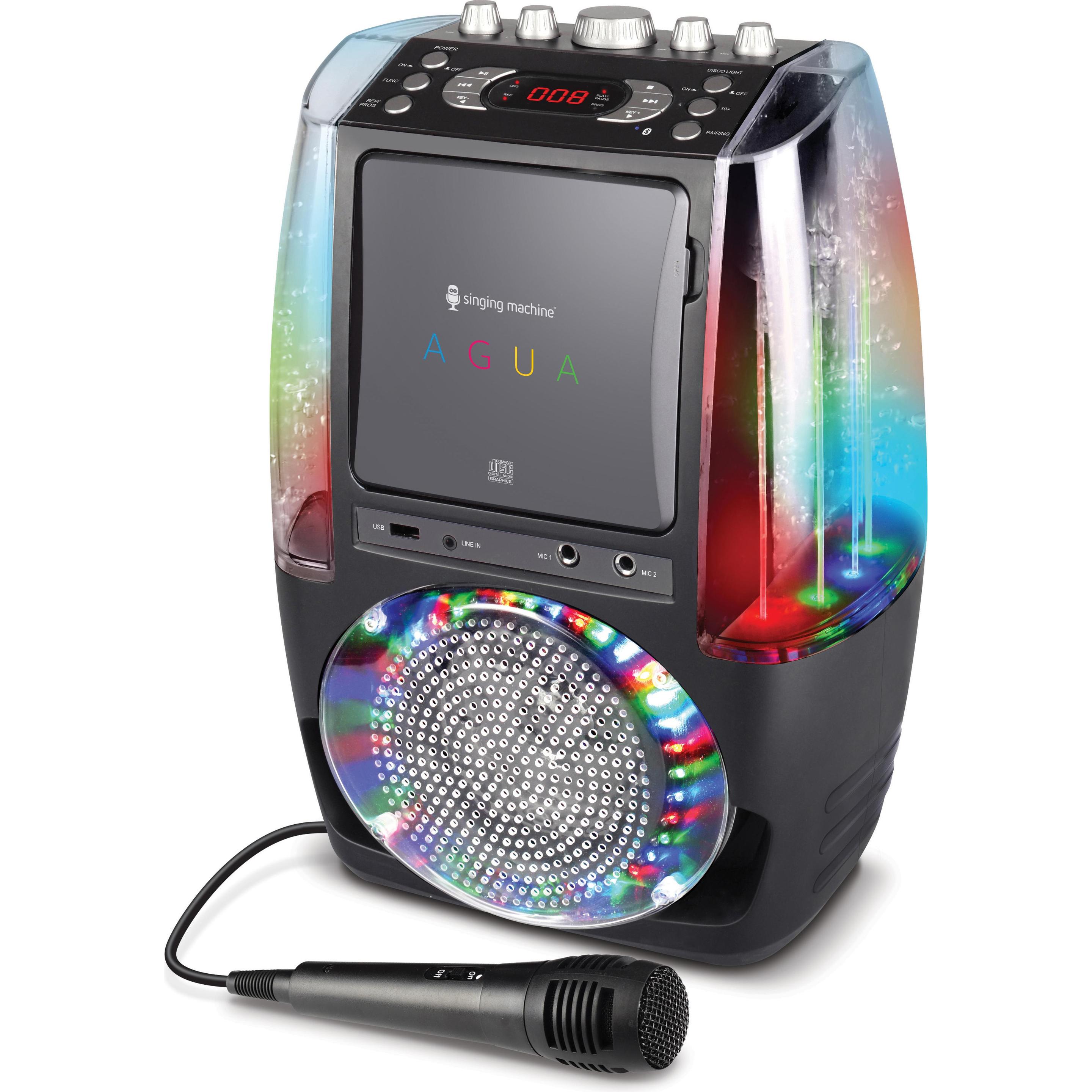 PDT Macchina per cantare AGUA Karaoke - Nero