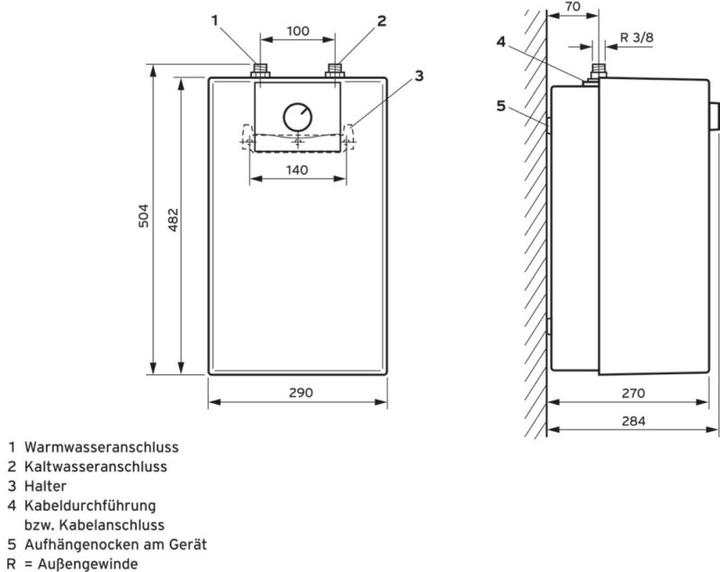 Image du produit Vaillant VEH 10/7-5 U
