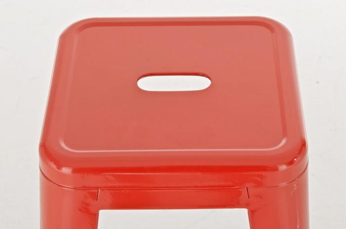 Immagine prodotto CLP Set di 2 sgabelli da bar Joshua, rosso