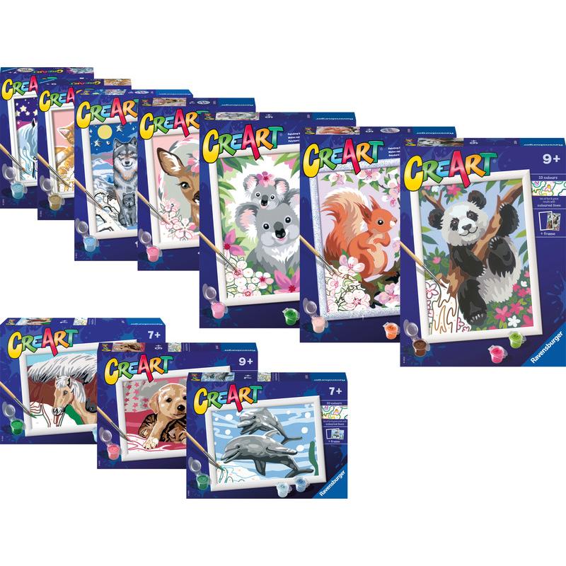 Thumbnail - Ravensburger CreArt Eichhörnchen im Frühling