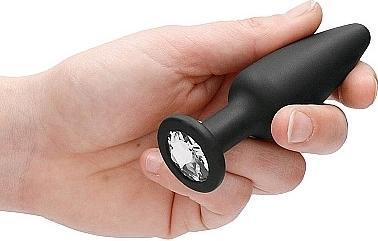 Immagine prodotto Ouch! Plug anale a forma di cono con diamante