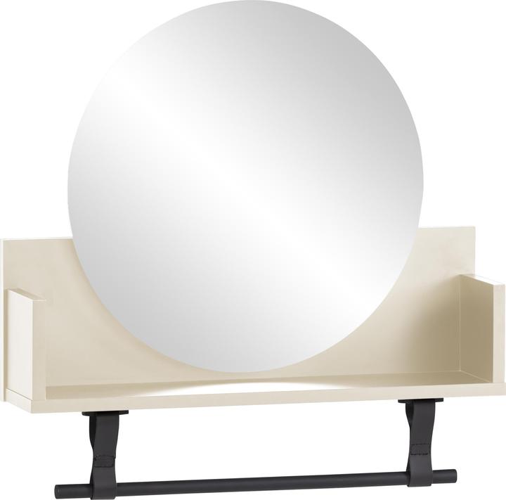 Image du produit Schildmeyer Lovund Étagère et miroir beige crème