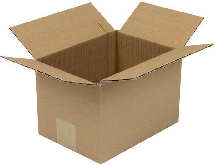 Actual product image Transpak Folding carton 1-wall height creasing dimensions 220x160x150mm A5 quality 1.20 B brown brown (50x, 22 x 16 x 15 cm)