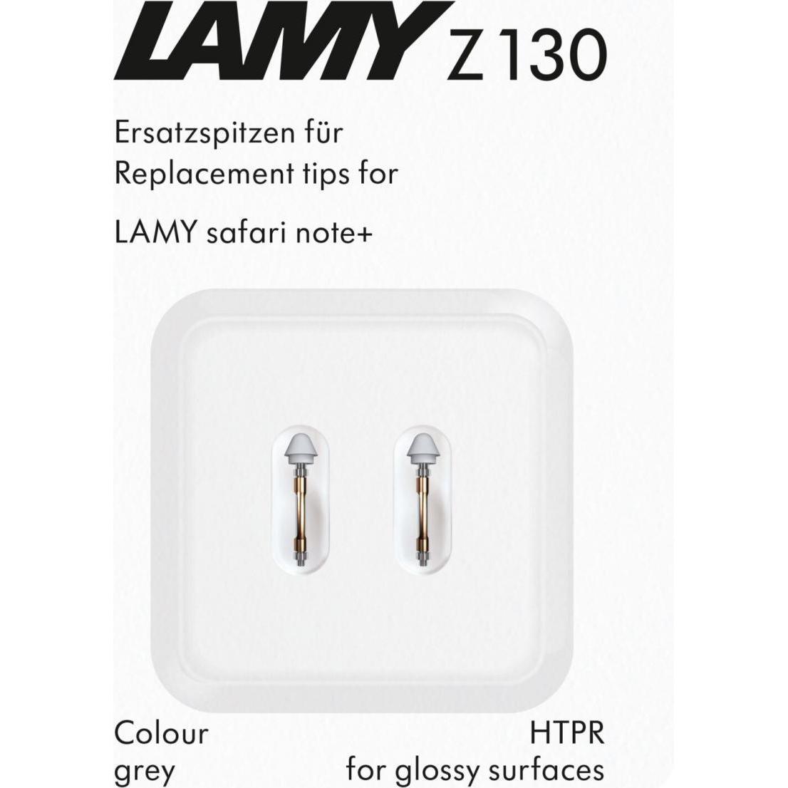 Lamy 1x2 Ersatzspitze Z 130 grey, Stylus Zubehör, Grau