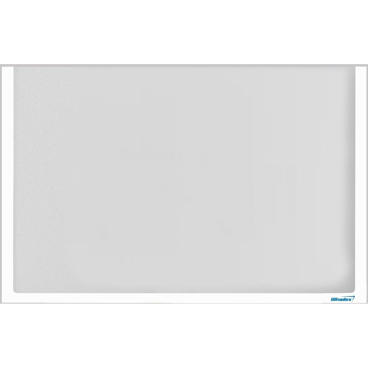 Ultradex, Mappe, Infotaschen für DIN A2 quer BxH 610x415mm selbstklebend VE=1 Stück weiss (A2, 1 x)
