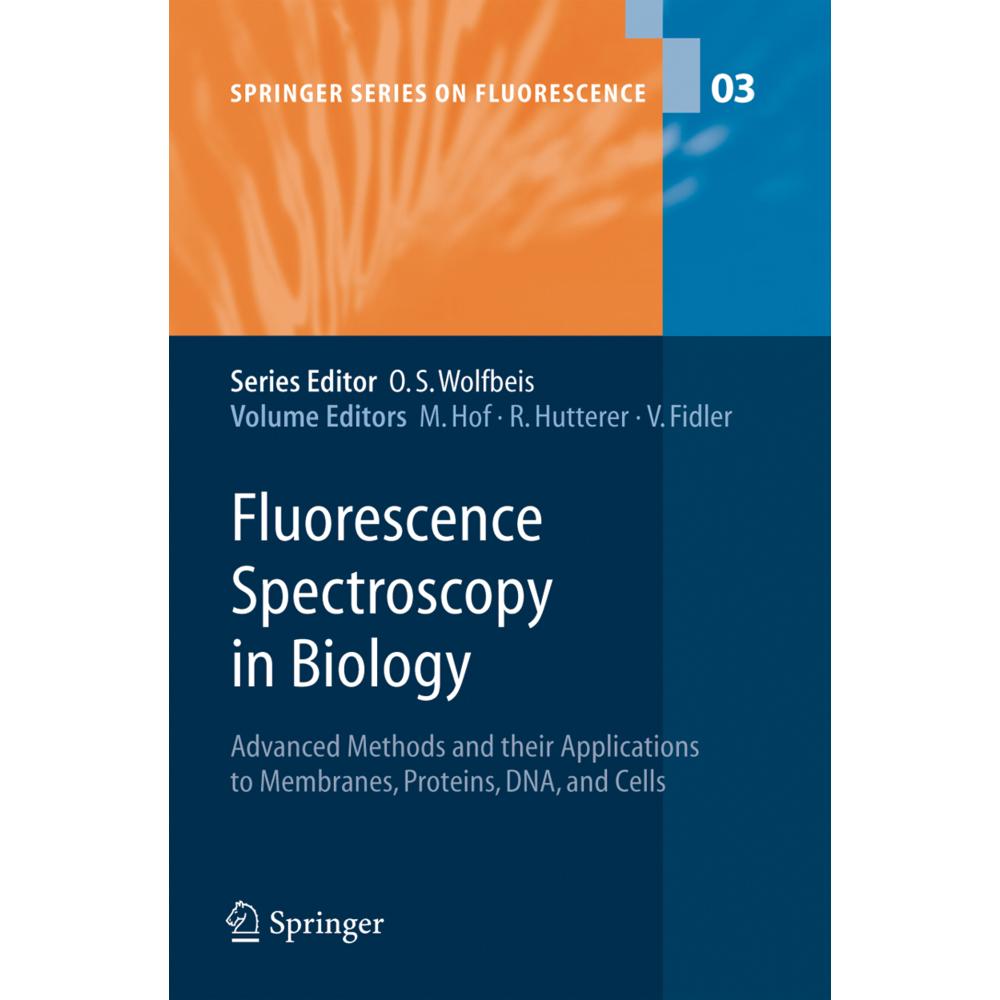 Fluorescence Spectroscopy in Biology, Fachbücher von V. Fidler, Martin Hof, Rudolf Hutterer