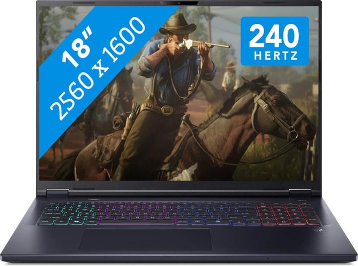 Produktbild Acer Predator Helios Neo AI (18", 1000 GB, 32 GB, Eng. Int., Intel Core Ultra 9 275HX)