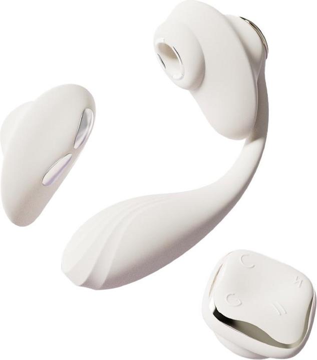 Zalo Deya – Tragbarer Vibrator – Elfenbeinweiss