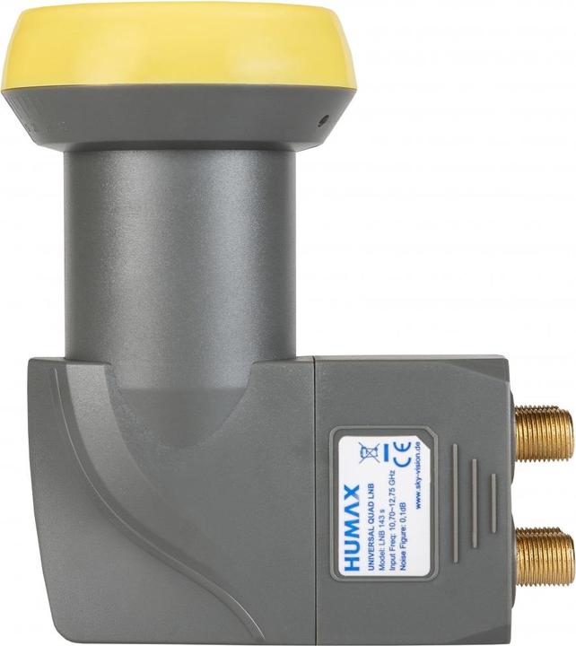 Actual product image Humax L1940 - F - 4 cm - Black - Green (Quattro LNB, 40mm)