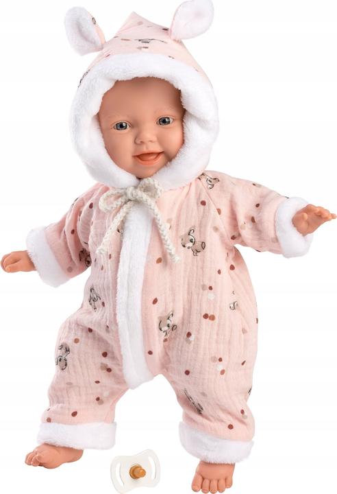 Actual product image Llorens Baby doll with jumpsuit