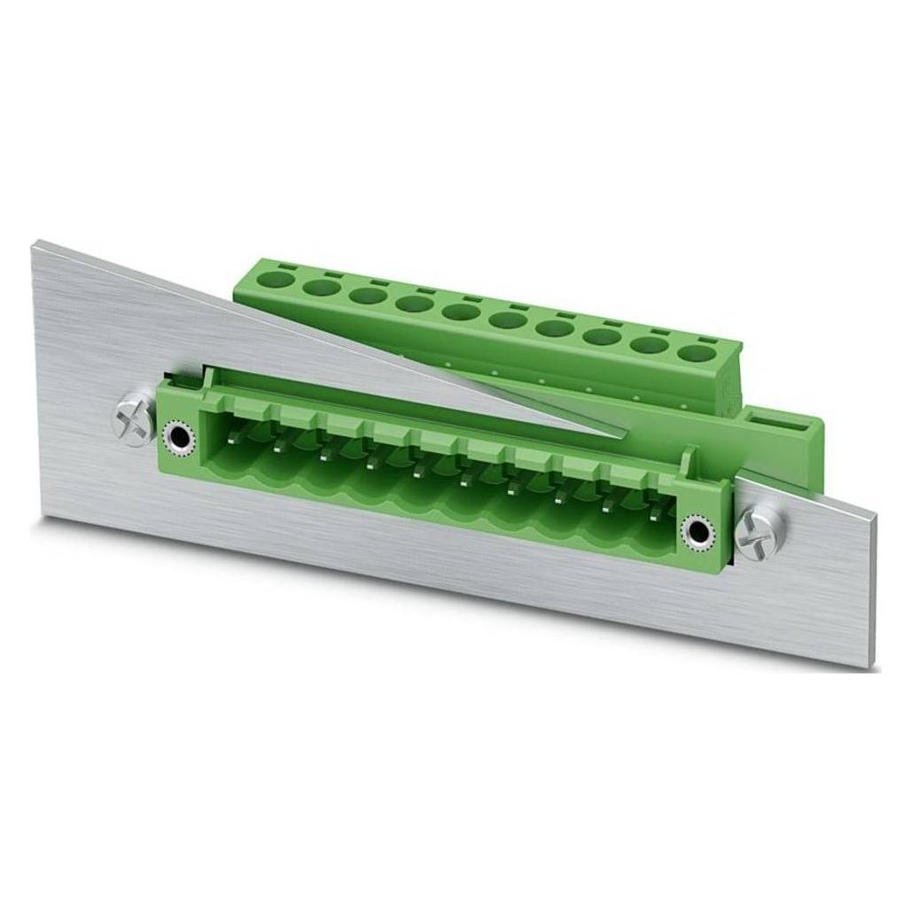 Phoenix 1096146, Elektronikkabel + Stecker, Grün