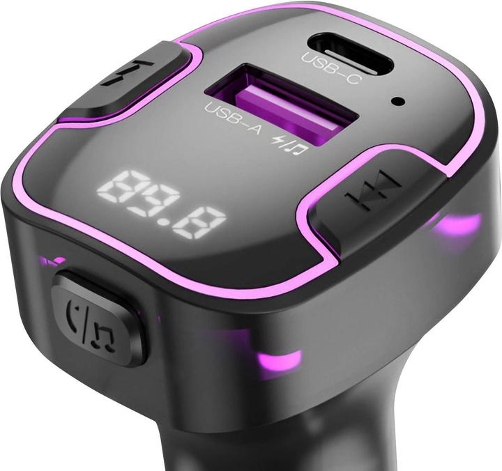 Produktbild xO transmiter FM BCC12 Bluetooth MP3 Autoladegerät 3,1A schwarz