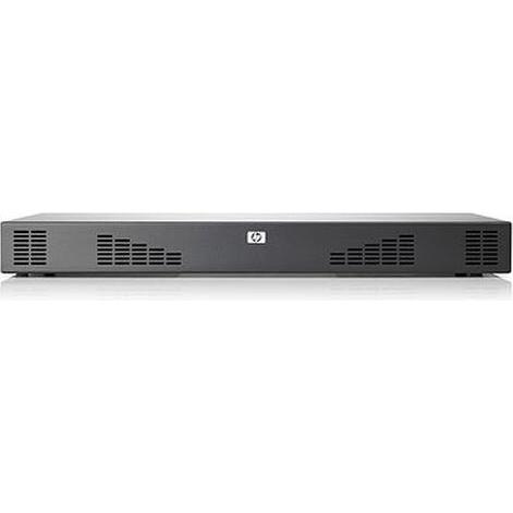 HPE 2x1Ex16 KVM IP Cnsl G2 VM CAC, KVM Switch, Schwarz
