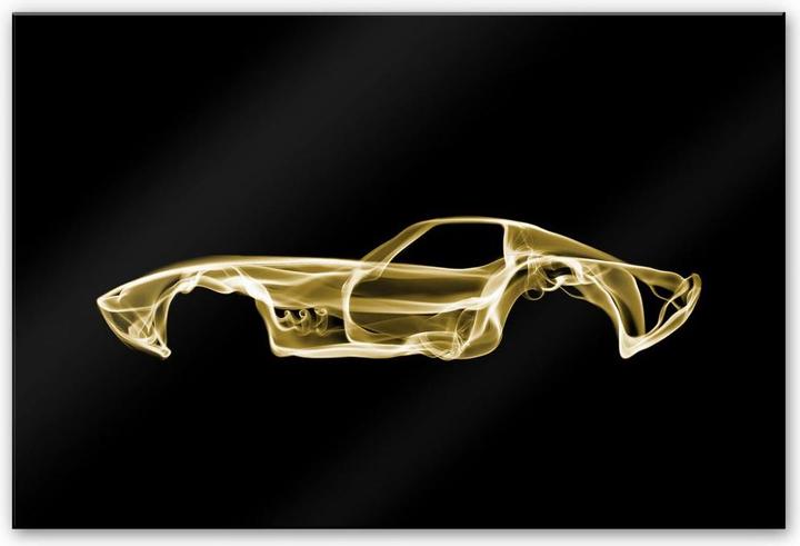 Image du produit Trenddeko Voiture jaune (100 x 70 cm)