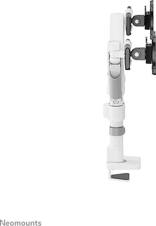 Actual product image Neomounts table mount duo 100x100 11kg/24-34"/white/fully movable (Table, 34", 11 kg)
