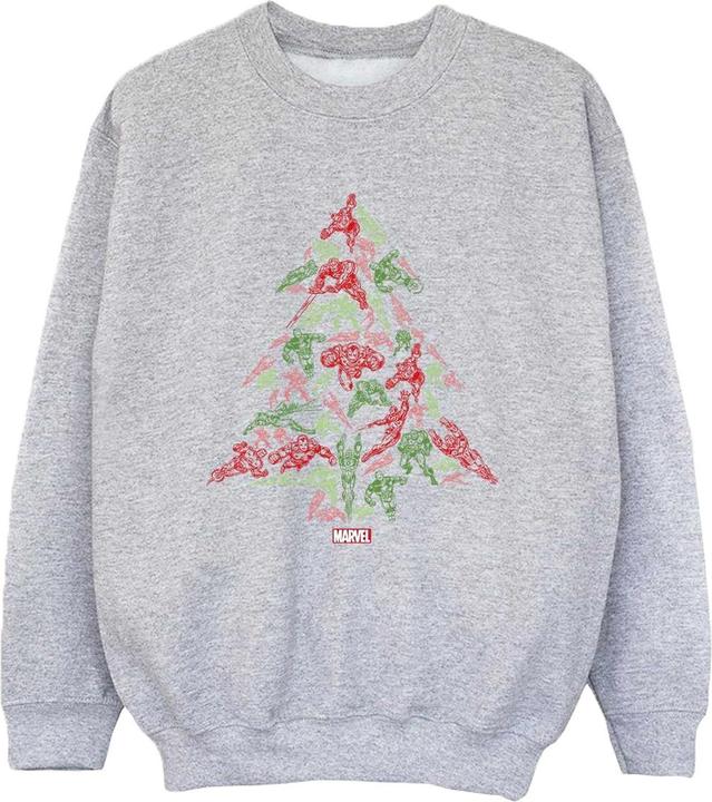 Produktbild Avengers Christmas Tree Sweatshirt Jungen (152, 158)