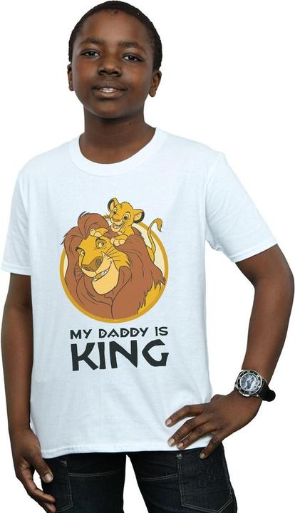Image du produit Disney - T-shirt THE LION KING MY DADDY IS KING - Garçon (140, 146)