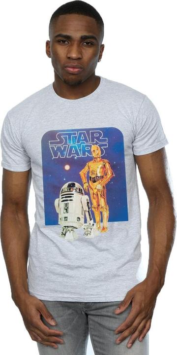 Produktbild Star Wars R2D2 And C3PO TShirt (XL)