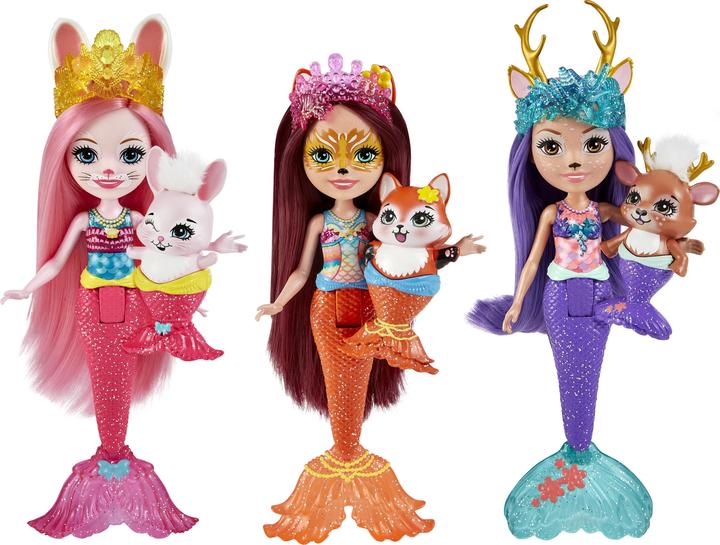 Actual product image Enchantimals Mermaids dolls set of 3