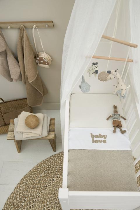Actual product image Meyco Baby Love cradle sheet (75 x 100 cm)