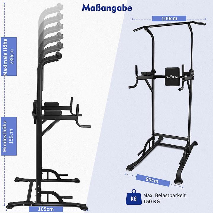 Actual product image DH FitLife Dip Station